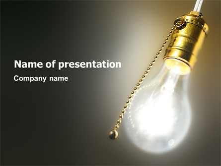 Activate Idea Presentation Template, Master Slide