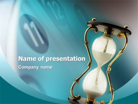 Passing Time Presentation Template, Master Slide