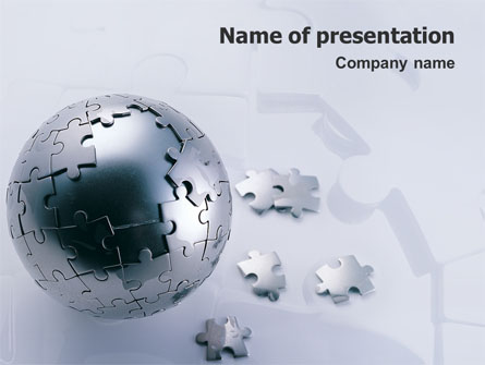 World Puzzle Presentation Template, Master Slide