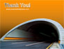 Tunnel On An Orange Background slide 20