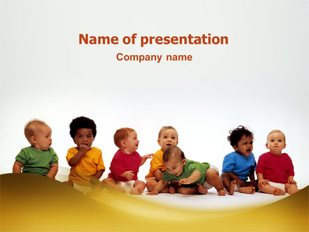 Cry-baby Presentation Template, Master Slide