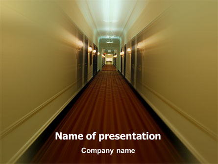 Hotel Presentation Template, Master Slide