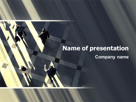 People Presentation Template, Master Slide