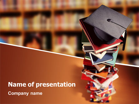 Academic Studies Presentation Template, Master Slide