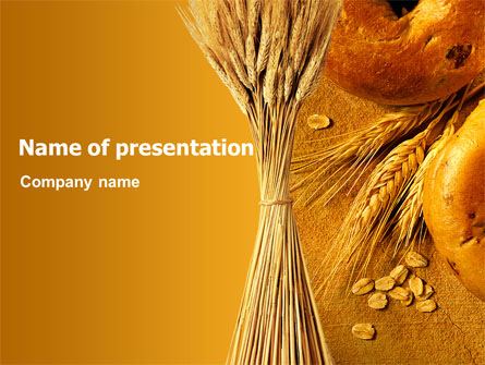 Baking Presentation Template, Master Slide
