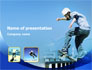 Skateboarding slide 1