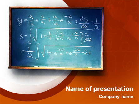 Math Presentation Template for PowerPoint and Keynote | PPT Star