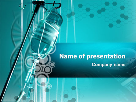 Medicine Dropper Presentation Template, Master Slide