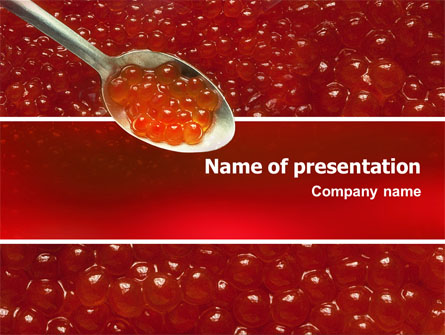 Caviar Presentation Template, Master Slide