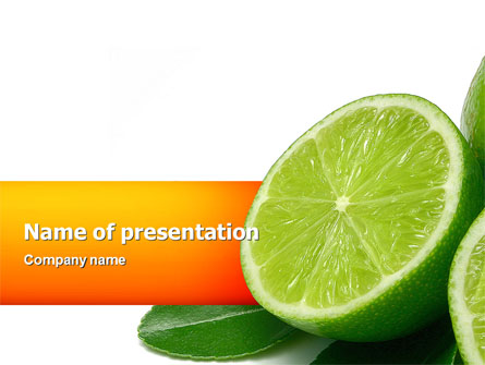 Lime Presentation Template, Master Slide