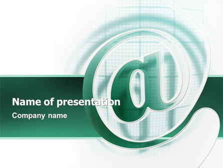Internet Services Presentation Template, Master Slide