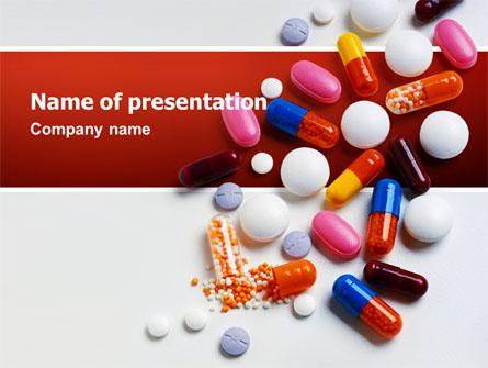 Pills and Tablets Presentation Template, Master Slide