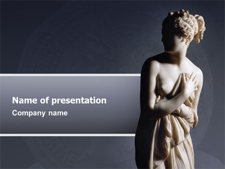 Roman Sculpture Presentation Template, Master Slide