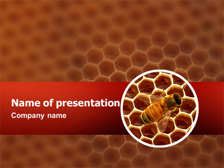 Bee Presentation Template, Master Slide