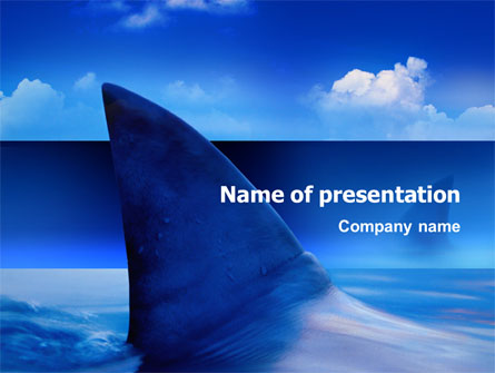 Shark Presentation Template, Master Slide