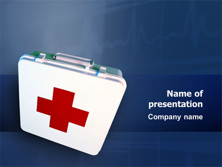 First Aid Presentation Template, Master Slide