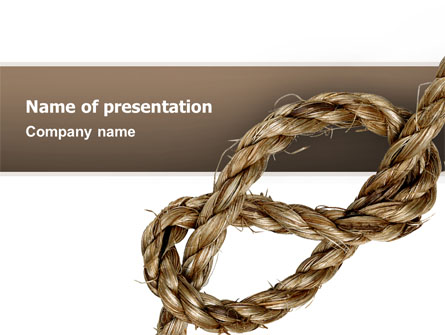 Rope Presentation Template, Master Slide