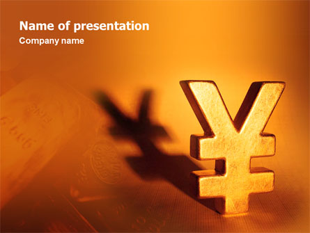 Yen Presentation Template, Master Slide