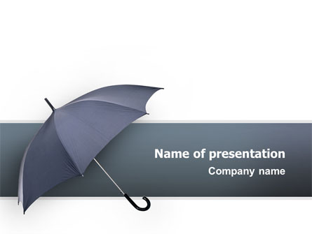 Umbrella Presentation Template, Master Slide
