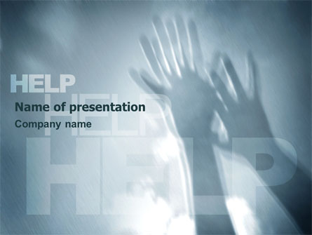Help Presentation Template, Master Slide