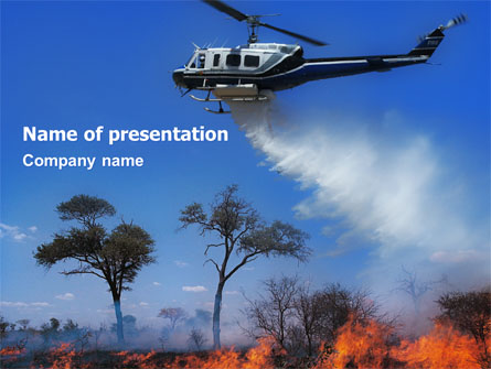 Wildfire Presentation Template, Master Slide