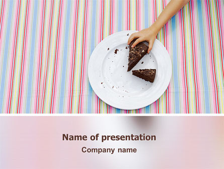 Piece of Cake Presentation Template, Master Slide