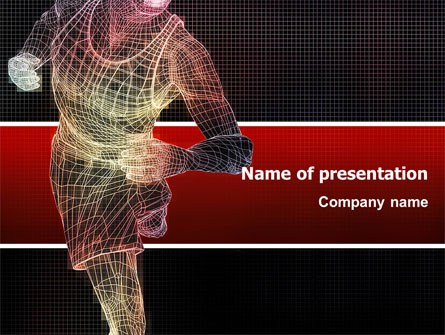 Running Man Presentation Template, Master Slide