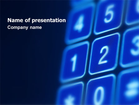 Touchpad Presentation Template, Master Slide