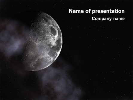 Moon Presentation Template, Master Slide