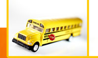 School Bus Model Presentation Template