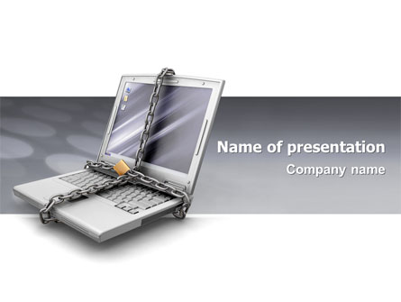 Information Security Presentation Template, Master Slide