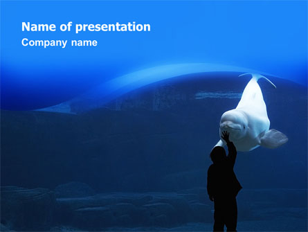 Aquarium Presentation Template, Master Slide