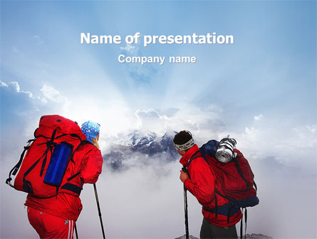 Alpinist Presentation Template, Master Slide