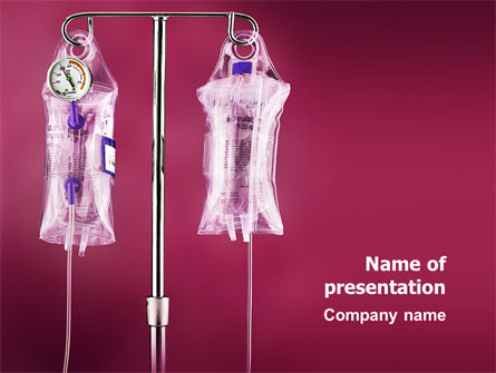 Transfusion Presentation Template, Master Slide