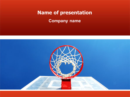 Basket Presentation Template, Master Slide