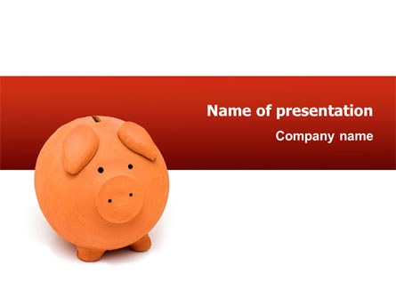Savings Presentation Template, Master Slide