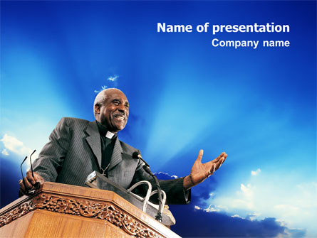 Preacher Presentation Template, Master Slide