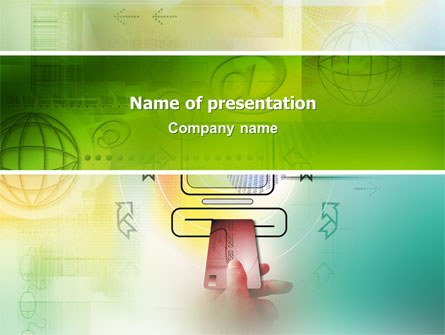 Online Payment Presentation Template, Master Slide