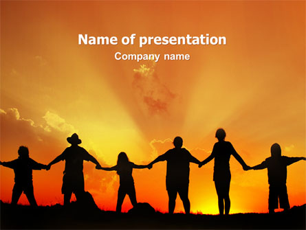 Family Presentation Template, Master Slide
