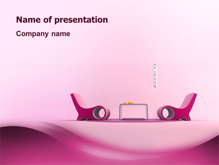 Modern Interior Design Presentation Template, Master Slide