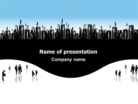 City Presentation Template, Master Slide