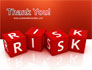 Red Risk Cubes slide 20