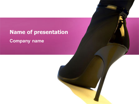 Shoes Presentation Template, Master Slide