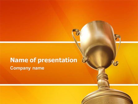 Award Presentation Template, Master Slide
