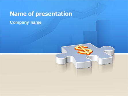 Money Investment Presentation Template, Master Slide