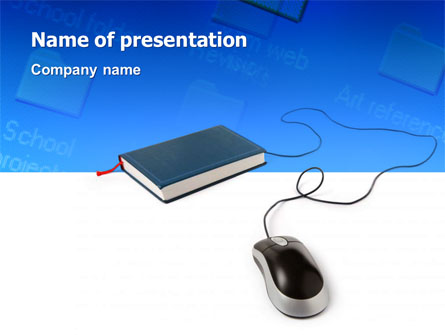 Internet Libraries Presentation Template, Master Slide