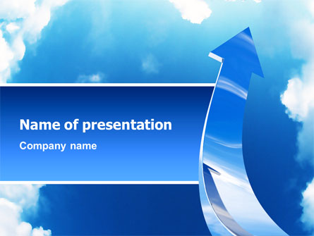 Going Up Presentation Template, Master Slide