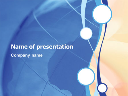 World Business Presentation Template, Master Slide