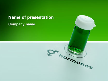 Hormones Presentation Template, Master Slide
