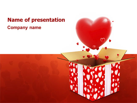 Love Present Free Presentation Template, Master Slide